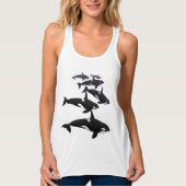 Topjes voor de Tanktop Orca Orca (Voorkant)