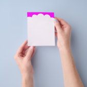Topjes voor wolken - Magenta Flyer (Hand)