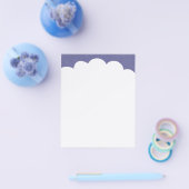 Topjes voor wolken - Paarse grijs Flyer (Enkel)