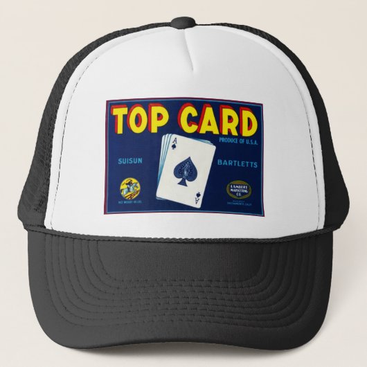 Topkaart Bartletts Pears Trucker Pet (Voorkant)