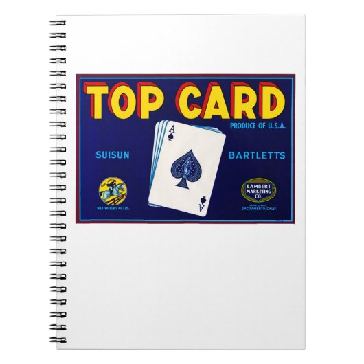 Topkaart Notitieboek (Voorkant)