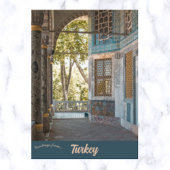 Topkapi Palace in Istanbul, Turkije Briefkaart