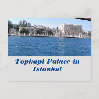 Topkapi Palace in Istanbul, Turkije Briefkaart