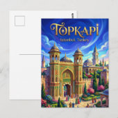 Topkapi Palace, Istanbul, Marmara Briefkaart (Voorkant / Achterkant)