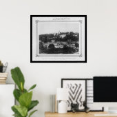 Topkapi Palace Istanbul Turkije 1885 Poster (Thuiskantoor)