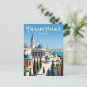 Topkapi Palace Turkey Briefkaart (Staand voorkant)