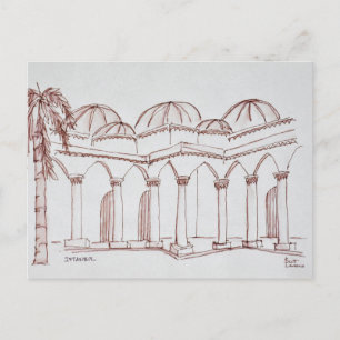 Topkapi-paleis   Istanbul, Turkije Briefkaart