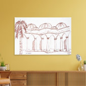Topkapi-paleis | Istanbul, Turkije Canvas Afdruk (Insitu (Woonkamer))
