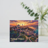 Topkapi-paleis Turkije Briefkaart (Staand voorkant)