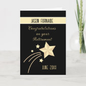 Topkeuze! Aangepaste pensioenkaart Kaart (Voorkant)