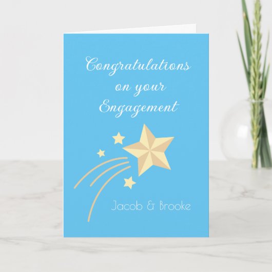 Topkeuze! Aangepaste Verloving kaart (Voorkant)