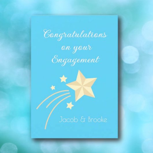 Topkeuze! Aangepaste Verloving kaart