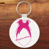 Topknotmode Sleutelhanger (Voorkant)