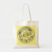 Topkwaliteit Rundvlees - Lichte Kleuren Tote Bag (Voorkant)