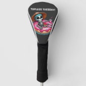 TOPLESS DINSDAG SKELET GOLFHEADCOVER (Voorkant)