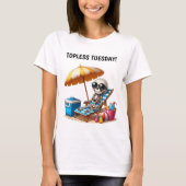 TOPLESS DINSDAG T-SHIRT (Voorkant)