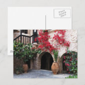 Toplou Klooster Kerken binnenhof GRIEKENLAND Briefkaart (Voorkant / Achterkant)