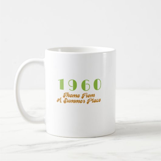 Topnummer 1960 per jaar koffiemok (Links)