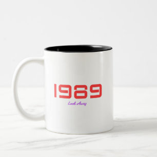 Topnummer 1989 tweekleurige koffiemok