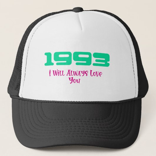 Topnummer 1993 trucker pet (Voorkant)