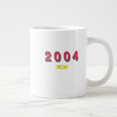 Topnummer 2004 per jaar grote koffiekop (Rechts)