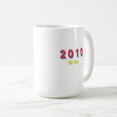 Topnummer 2010 per jaar koffiemok (Voorkant rechts)