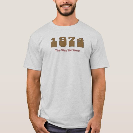 Topnummer van 1974 t-shirt (Voorkant)