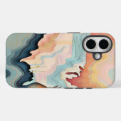 Topo Pastels Case-Mate iPhone Case (Achterkant (horizontaal))