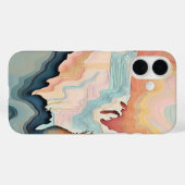 Topo Pastels Case-Mate iPhone Case (Achterkant (horizontaal))