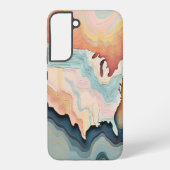 Topo Pastels Samsung Galaxy Hoesje (Achterkant)