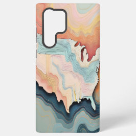 Topo Pastels Samsung Galaxy Hoesje