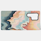 Topo Pastels Samsung Galaxy Hoesje (Achterkant horizontaal)