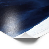 Topografie en bathymetrische verdeling van de voll foto afdruk (Hoek)