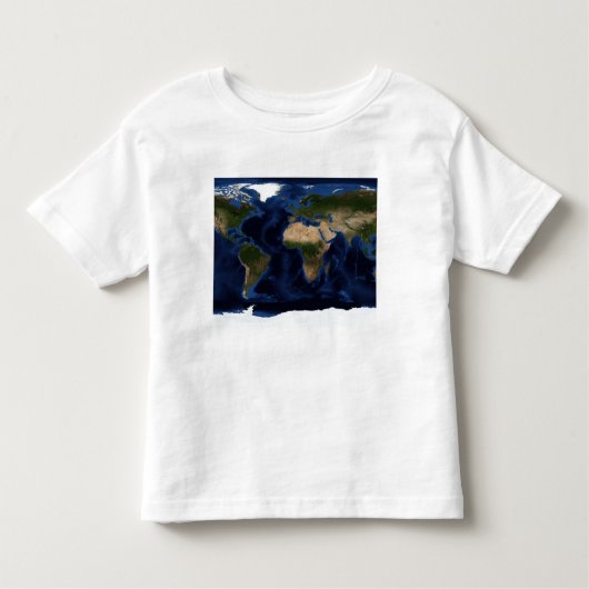Topografie en bathymetrische verdeling van de voll kinder shirts (Voorkant)
