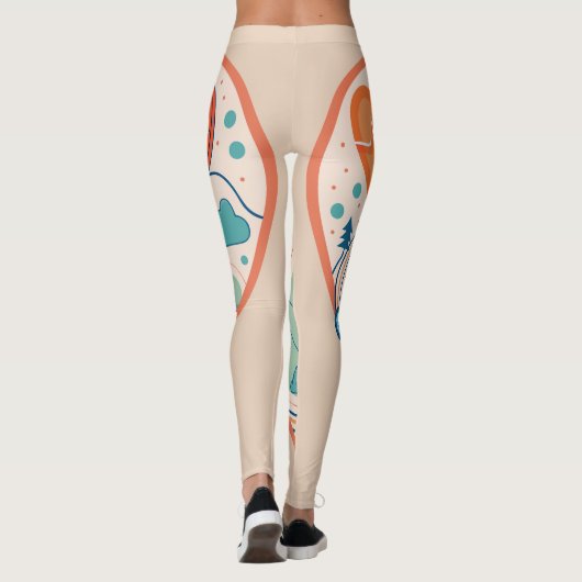 Topografie van de liefde leggings (Achterkant)