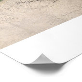 Topografisch diagram van het slagveld van de litt poster (Hoek)