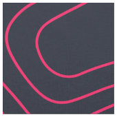 Topografisch kaartpatroon stof (Close Up)