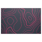 Topografisch kaartpatroon stof (Fat Quarter)