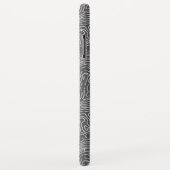 Topografisch | Koolstof | iPhone XS Max. Hoesje (Achterkant/rechts)