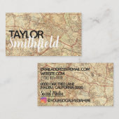  topografisch visitekaartje (Voorkant / Achterkant)