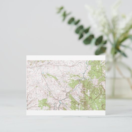 Topografische kaart (Staand voorkant)