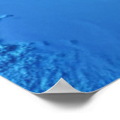 Topografische kaart Australië Poster (Hoek)