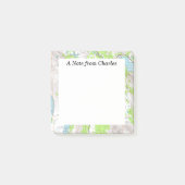 Topografische kaart gepersonaliseerd post-it® notes (Voorkant)