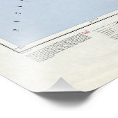  topografische kaart Maui Hawaii Foto Afdruk (Hoek)