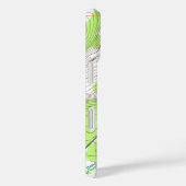 Topografische kaart Monogram Case-Mate iPhone Case (Achterkant / Rechts)