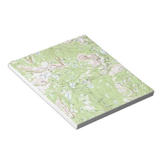 Topografische kaart notitieblok (Schuin)