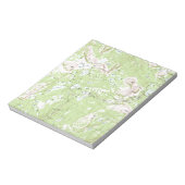 Topografische kaart notitieblok (Linkerzijde)