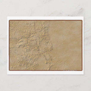 Topografische kaart van Colorado 2