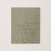 Topografische kaart van Colorado Legpuzzel (Verticaal)