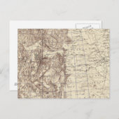 Topografische kaart van de Mississippi (Voorkant / Achterkant)